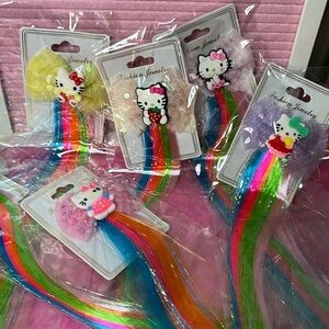 Hello Kitty 16” Hair Extensions NIP